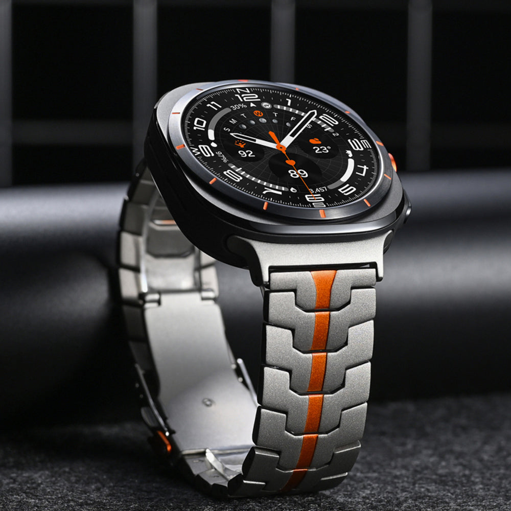 Bracelet Techsuit W063 pour Samsung Galaxy Watch Ultra, Argenté