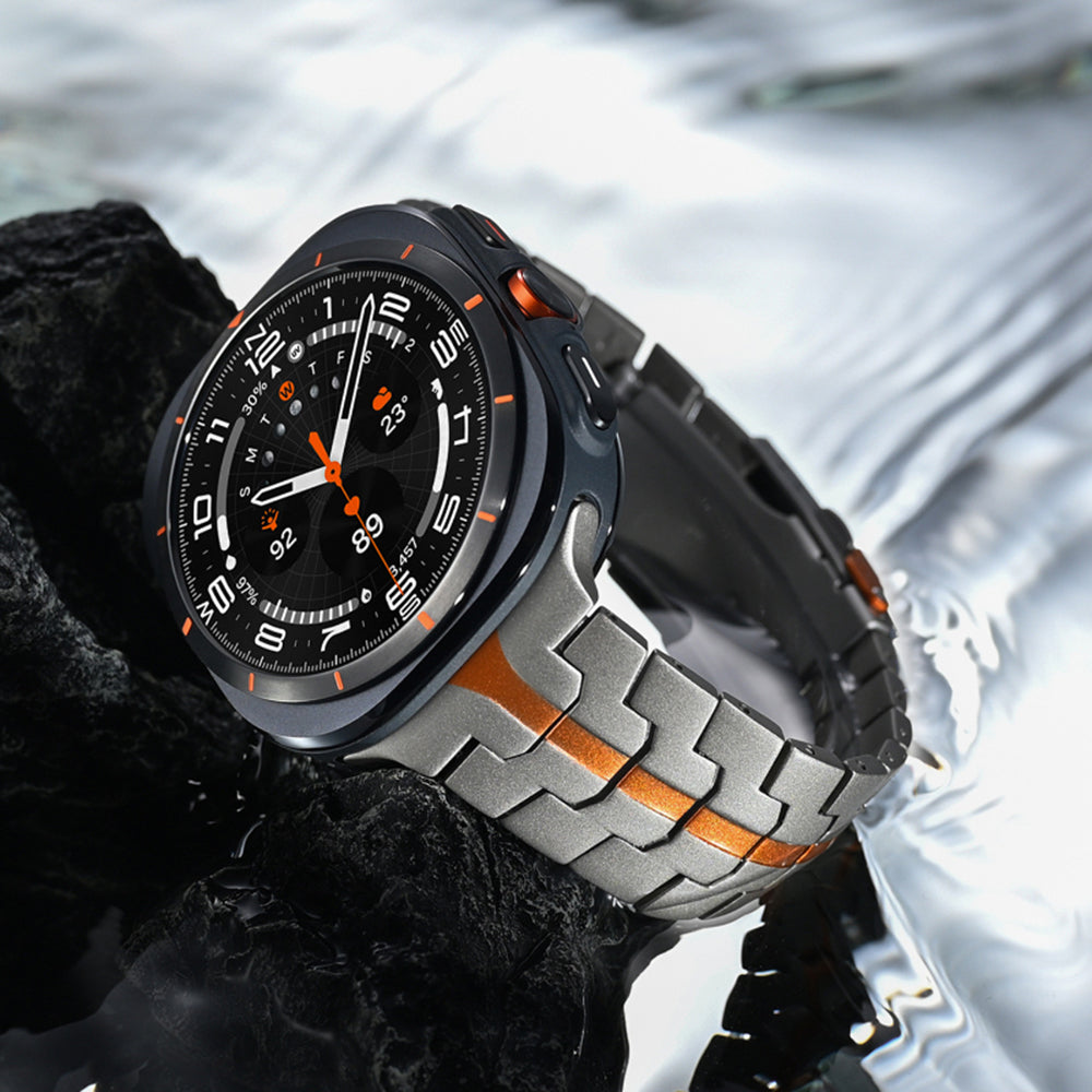 Techsuit W063 Armband für Samsung Galaxy Watch Ultra, Grau