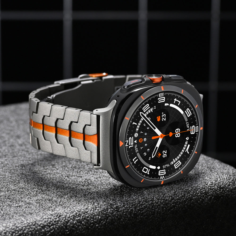 Techsuit W063 Armband für Samsung Galaxy Watch Ultra, Grau