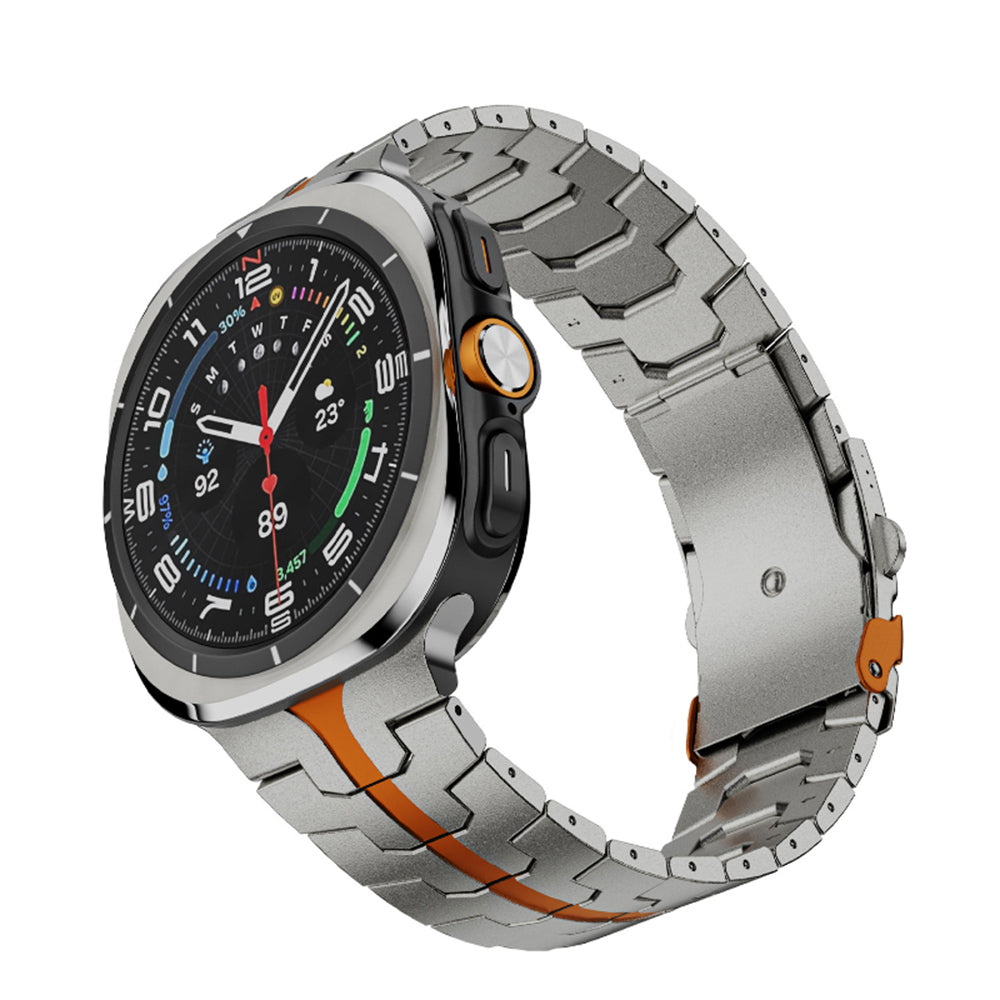 Techsuit W063 band voor Samsung Galaxy Watch Ultra, Oranje