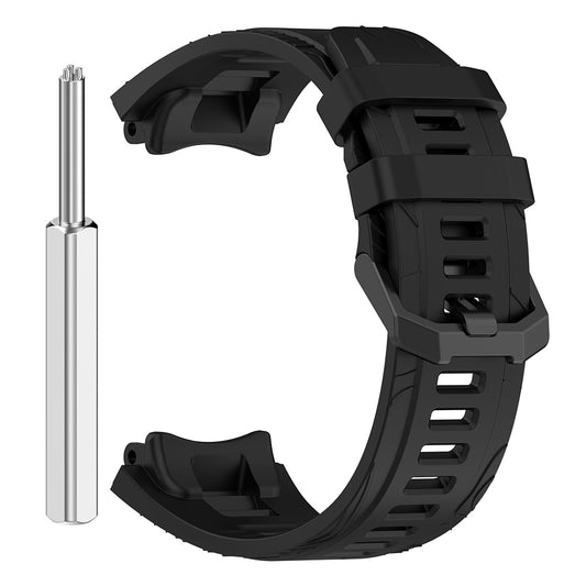 Techsuit W067 band voor Amazfit T-Rex 3, Zwart