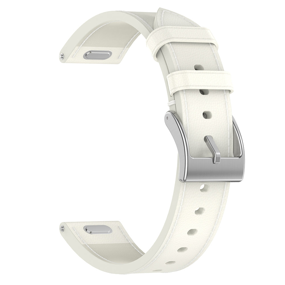 Techsuit W073 band voor Huawei Watch / Garmin Watch Series, 18mm, Wit