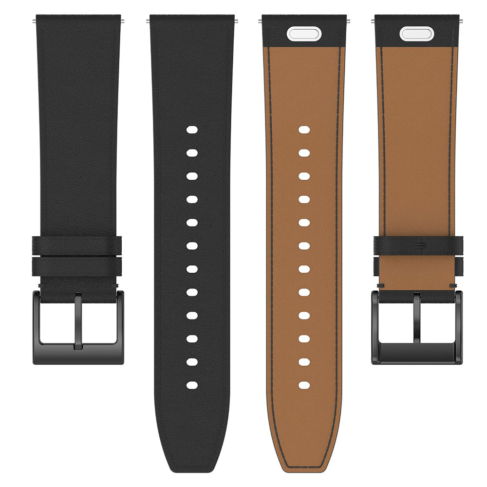 Techsuit W073 Armband für Samsung Galaxy Watch / Huawei Watch Series, 22mm, Schwarz