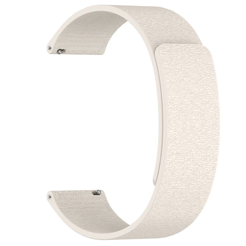 Bracelet Techsuit W074 pour Huawei Watch / Garmin Watch Series, 18mm, Beige
