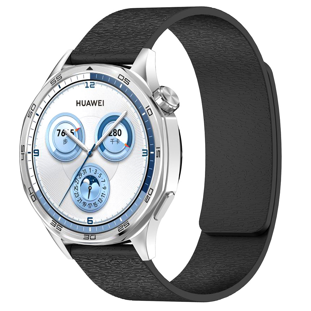 Bracelet Techsuit W074 pour Samsung Galaxy Watch Series, 20mm, Noir
