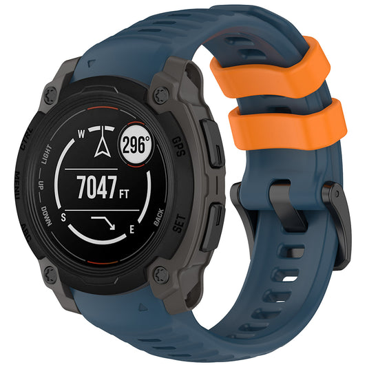 Techsuit W076 riem voor Garmin Instinct E 45mm, Blauw