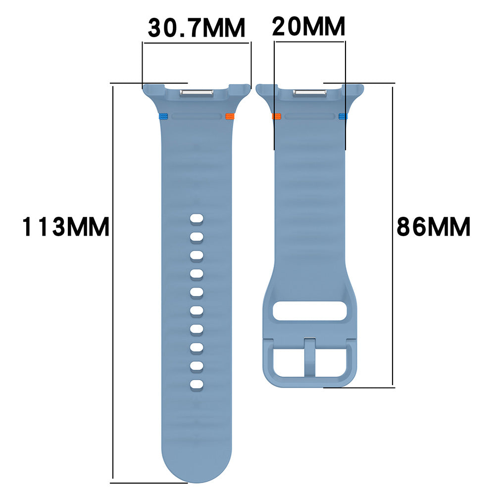 Techsuit W079 Armband für Samsung Galaxy Watch 8 Classic / Watch8 44mm / Watch 8 40mm, Grün