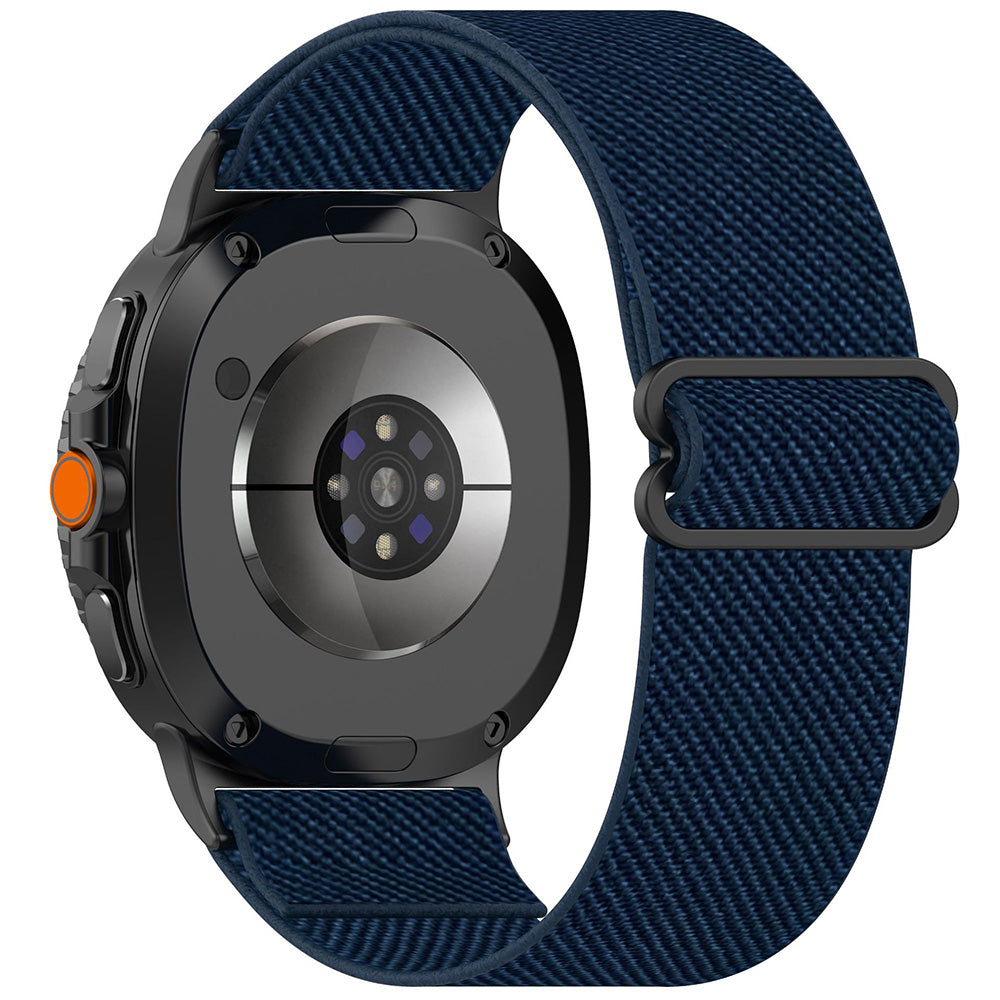 Bracelet Techsuit W080 pour Samsung Galaxy Watch8 / Série Watch8 Classic, Bleu marine
