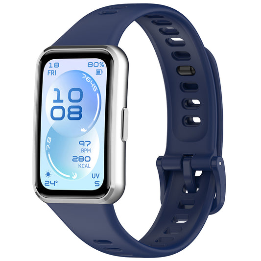 Bracelet Techsuit W081 pour Huawei Band 11 / 11 Pro, Bleu Marine