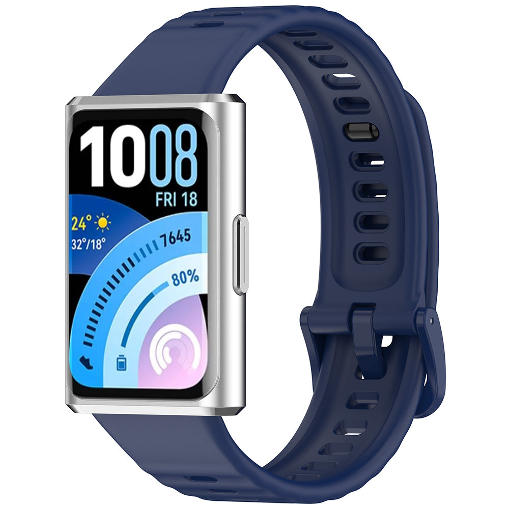 Techsuit-band W082 voor Huawei Band 11 / 11 Pro, Marineblauw