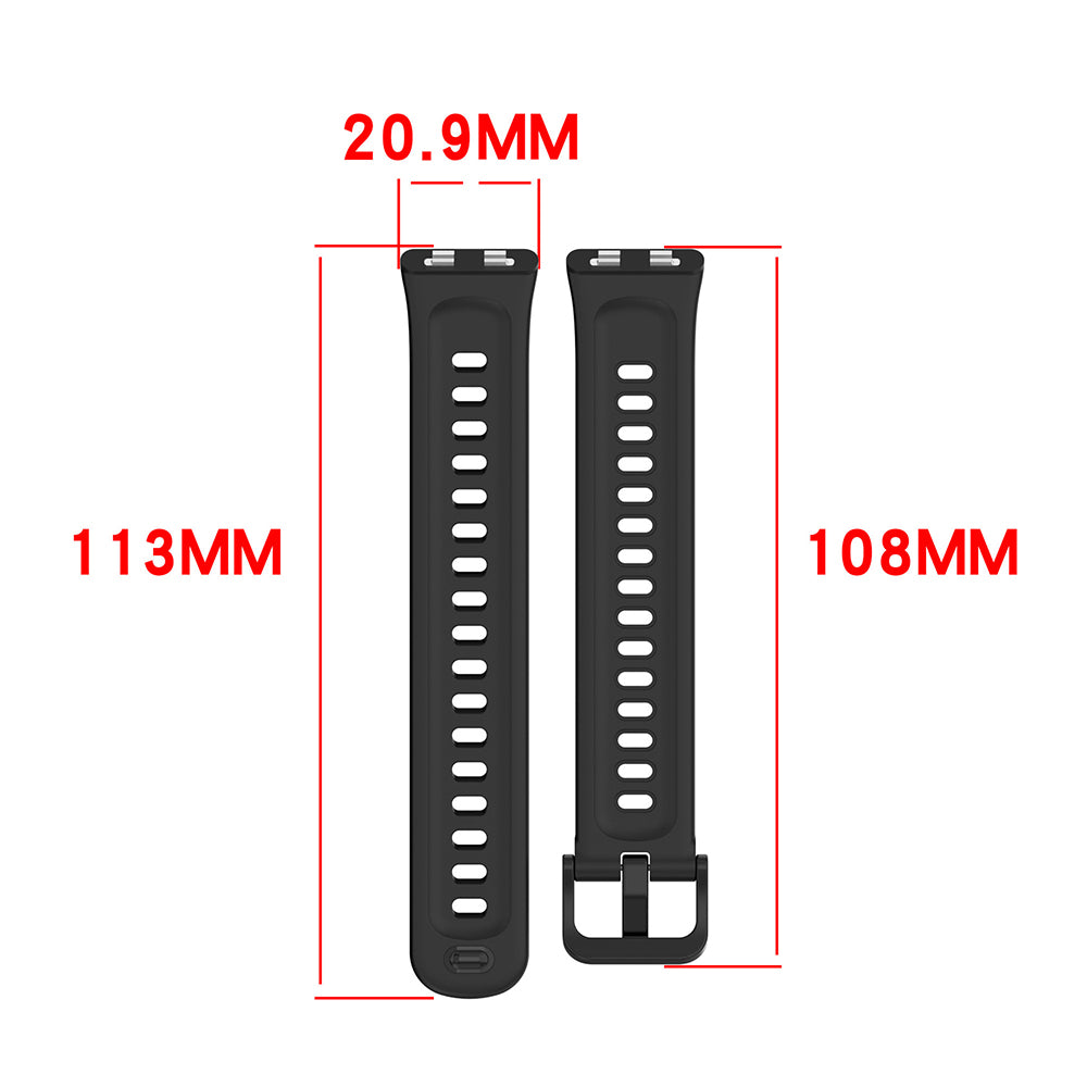 Techsuit-band W082 voor Huawei Band 11 / 11 Pro, Marineblauw