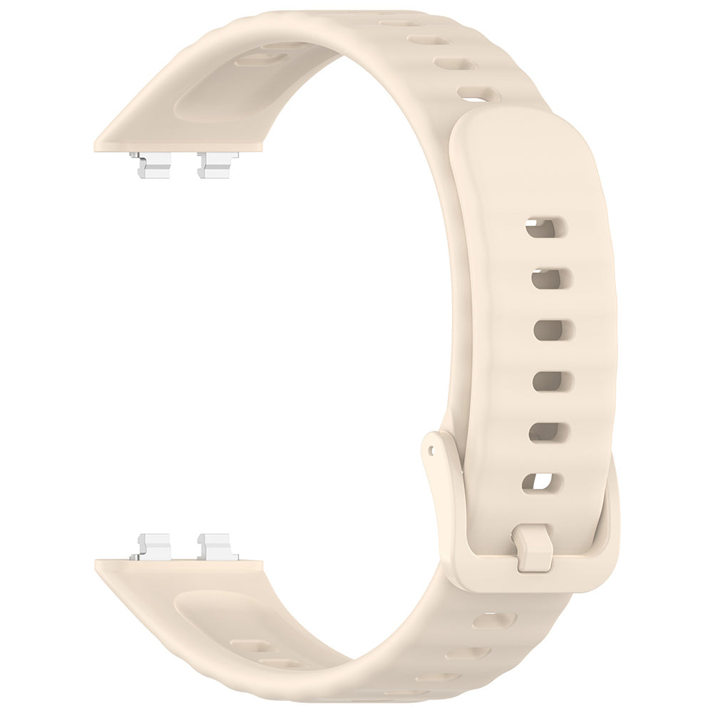 Techsuit-band W082 voor Huawei Band 11 / 11 Pro, Crème