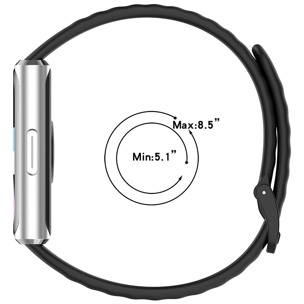 Techsuit-band W082 voor Huawei Band 11 / 11 Pro, Crème