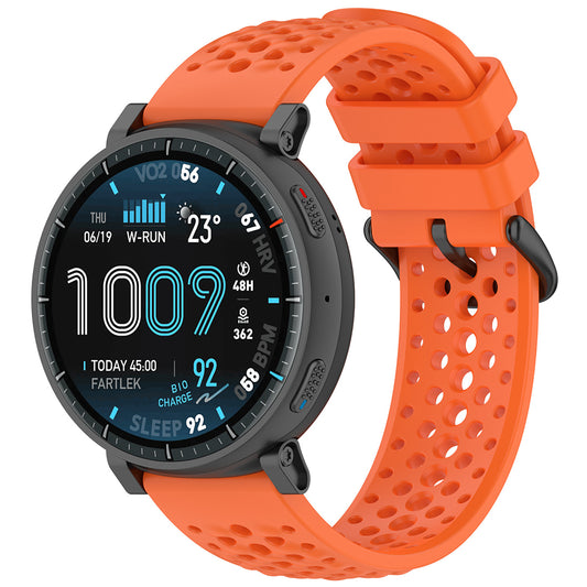 Bracelet Techsuit W083 pour Amazfit Watch / Samsung Watch Series, 22mm, Orange