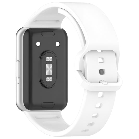 Techsuit-band W086 voor Samsung Galaxy Fit3 R39M, Wit