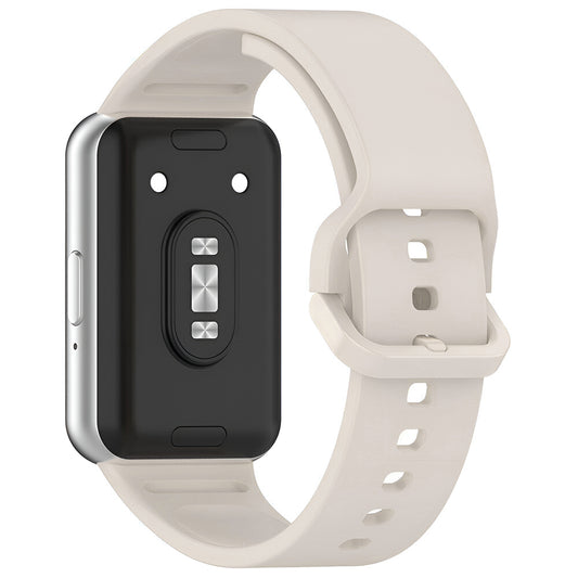 Techsuit-band W086 voor Samsung Galaxy Fit3 R39M, Crème