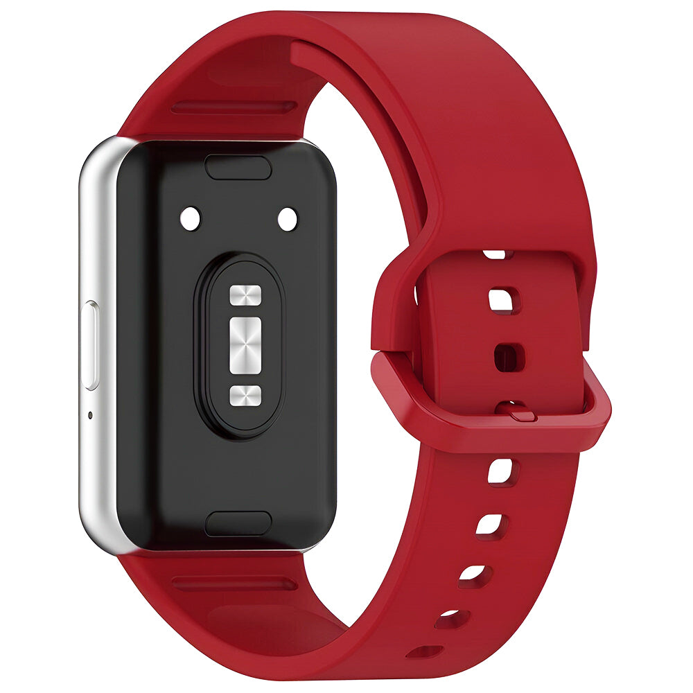 Techsuit-band W086 voor Samsung Galaxy Fit3 R39M, Rood