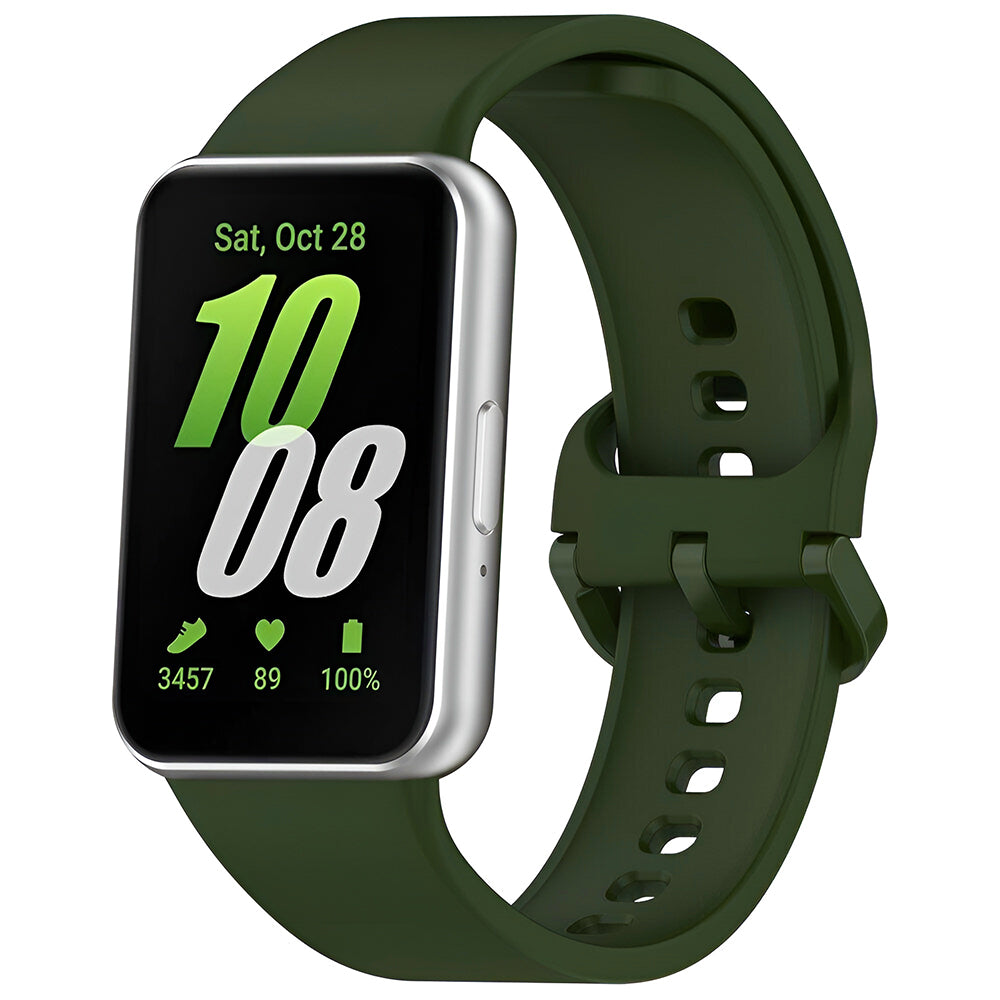 Techsuit Armband W086 für Samsung Galaxy Fit3 R39M, Grün