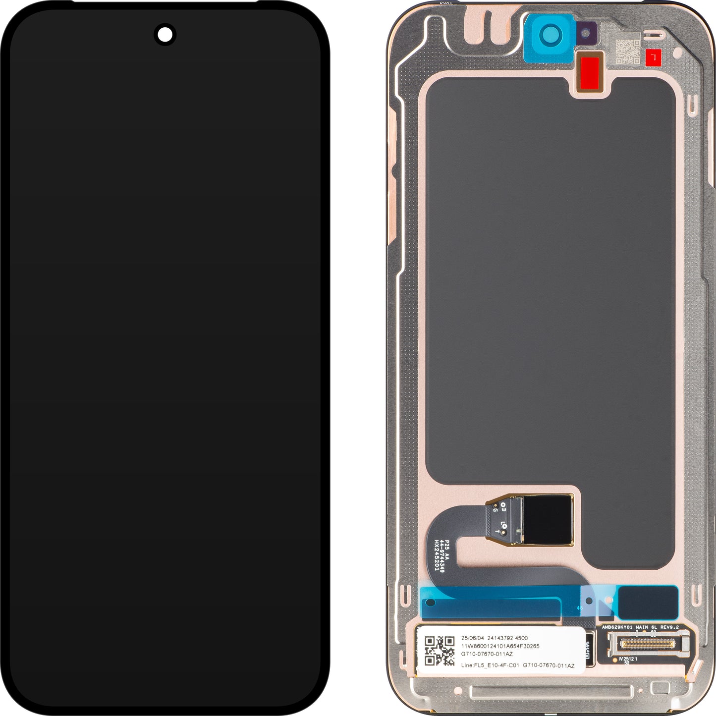 Écran tactile Google Pixel 10, Pack de service G949-01507-00