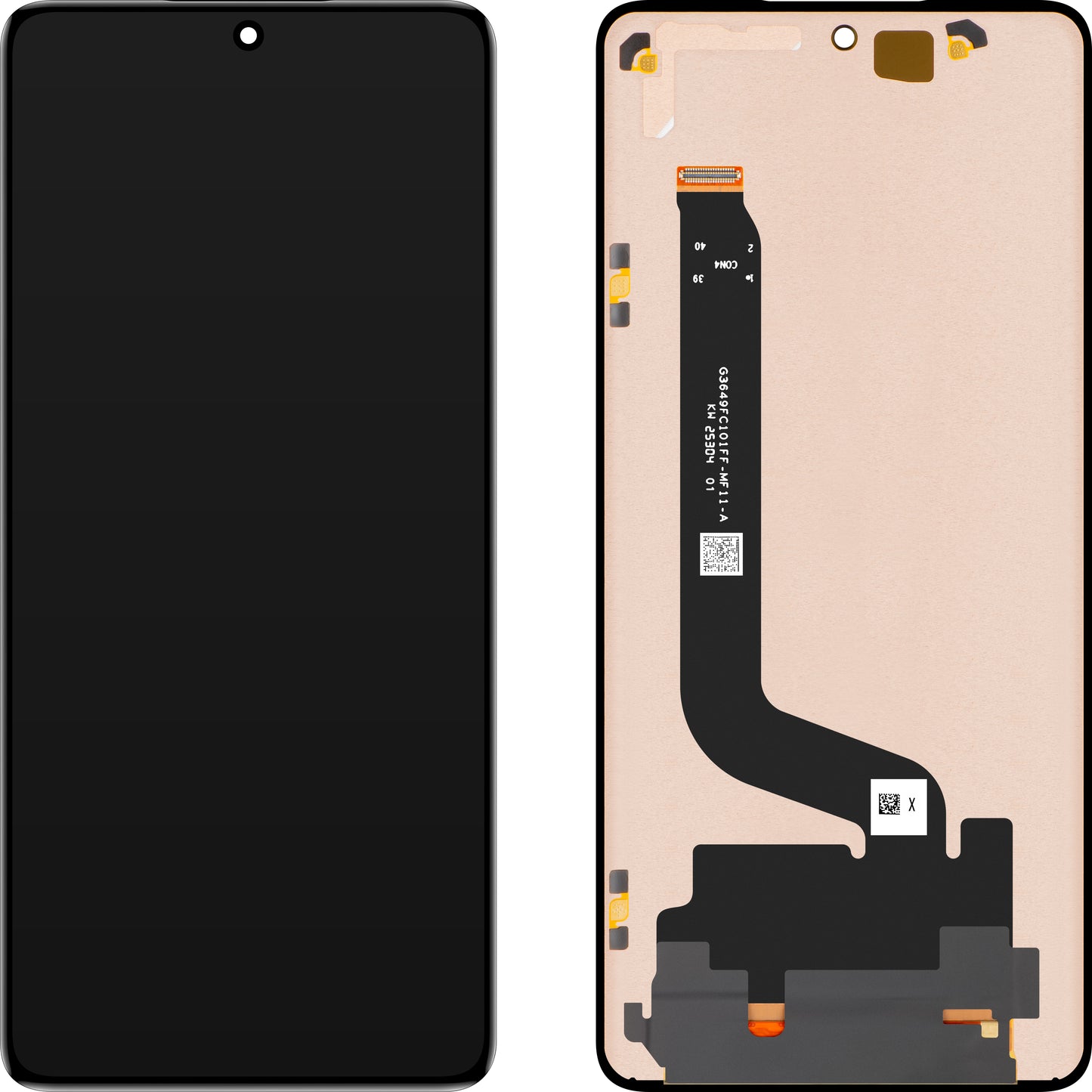 Display met Touchscreen Huawei Mate X7, Sub Outer, Service Pack 02357HPV