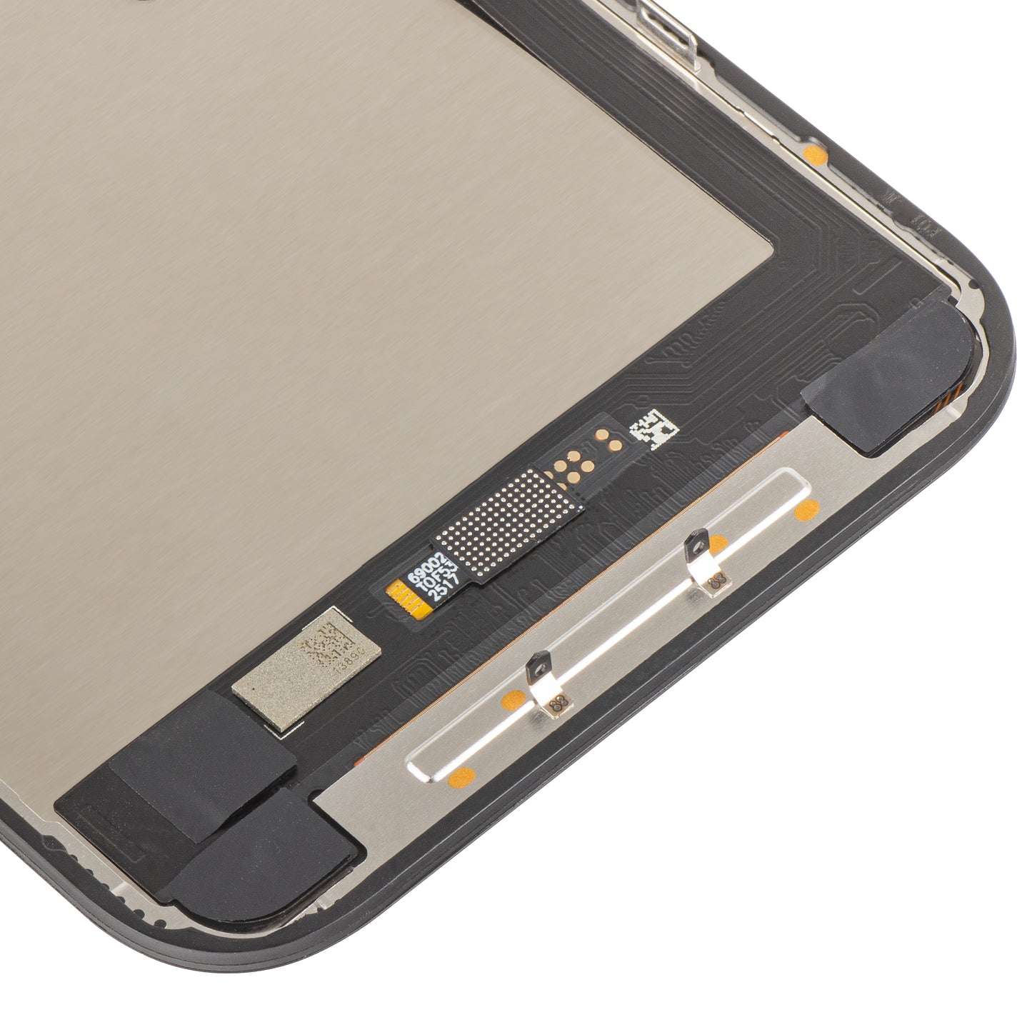 Écran avec Touchscreen JK pour Apple iPhone 16 Pro Max, avec Cadre, Version LCD In-Cell IC Movable, Noir