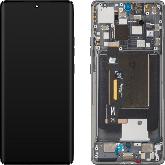 Écran tactile Motorola Edge 50, avec cadre, gris Koala, Service Pack 5D68C25135