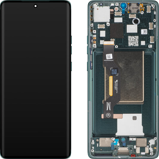 Écran tactile Motorola Edge 50, avec cadre, Jungle Green, Service Pack 5D68C25136