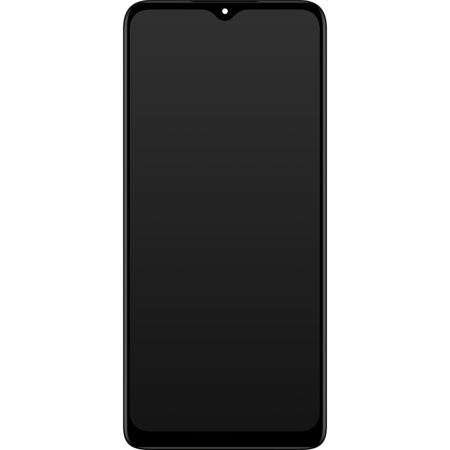 Touchscreen scherm Motorola Moto E22i / E22, met frame, zwart, Service Pack 5D68C21594