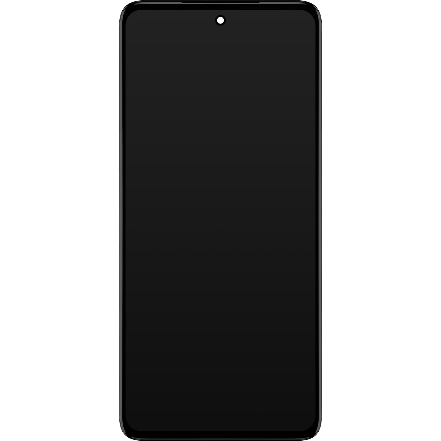 Motorola Moto G72 touchscreen scherm, met frame, zwart, Service Pack 5D68C21701