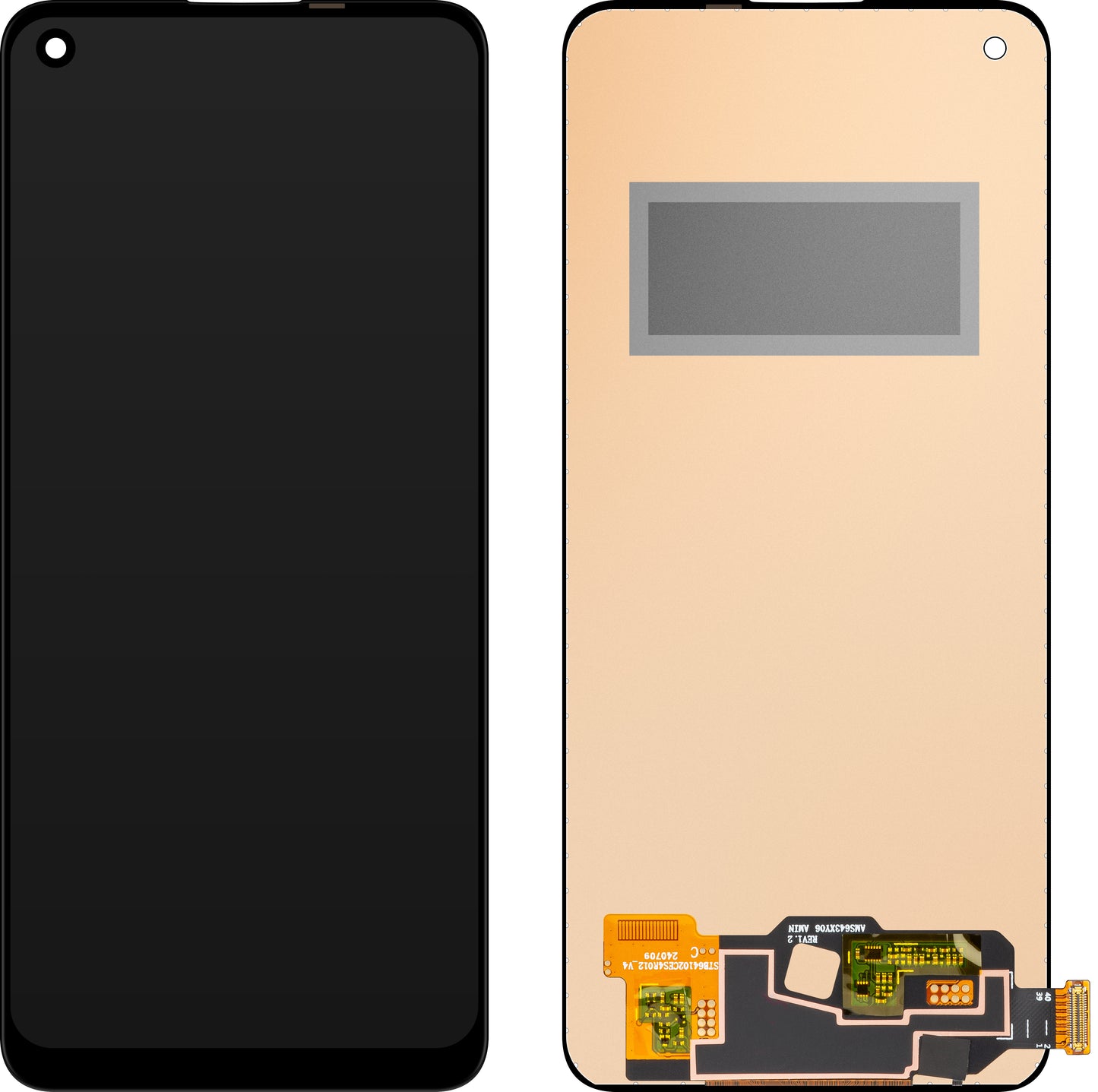 Display met Touchscreen MP compatibel met Oppo Reno5 F / Reno5 Lite / Reno5 Z / Reno6 Lite / Reno7 Lite