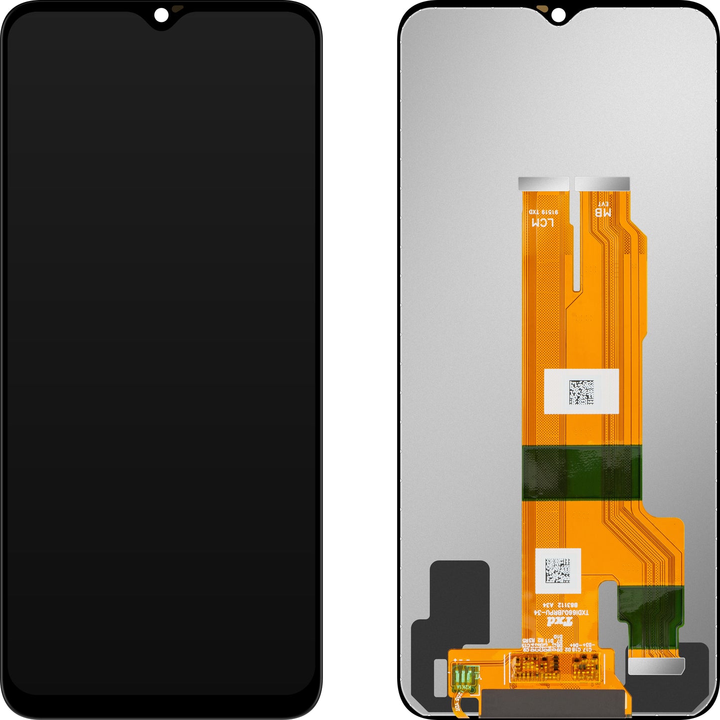 Display met Touchscreen MP compatibel met Realme 10 5G / 10s