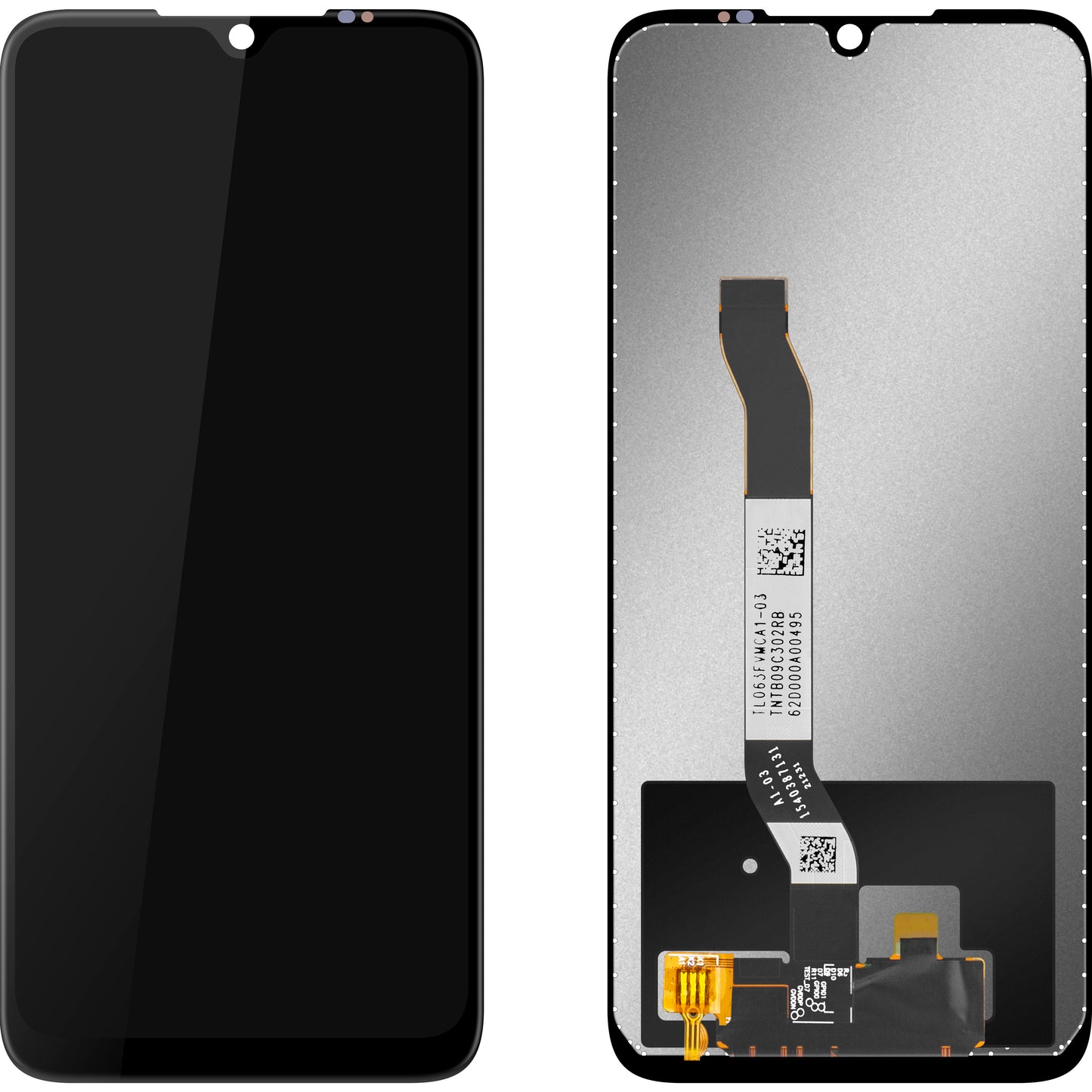 Display met Touchscreen MP compatibel met Xiaomi Redmi Note 8T