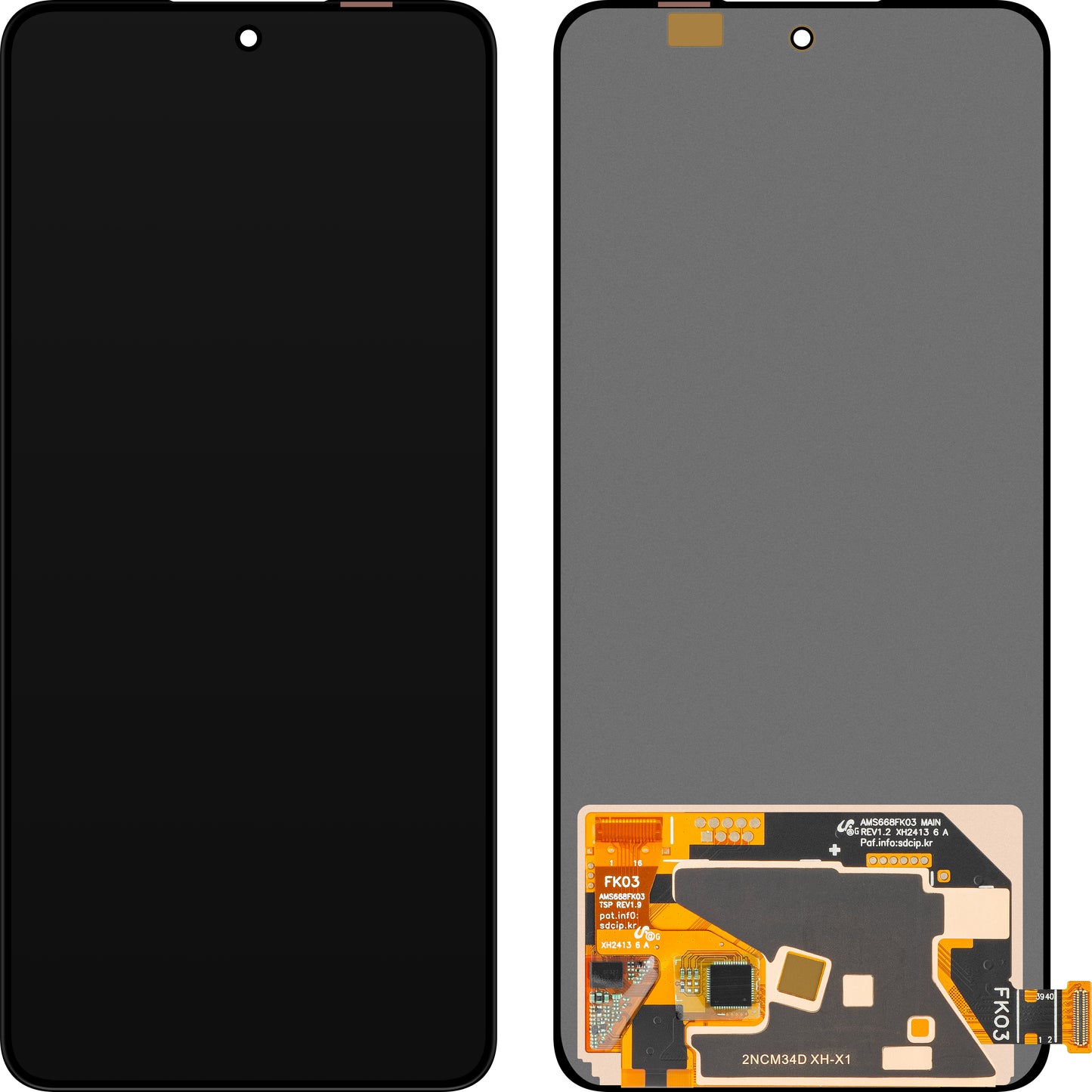 Display met Touchscreen MP compatibel met Realme 14T / 14, OLED-versie