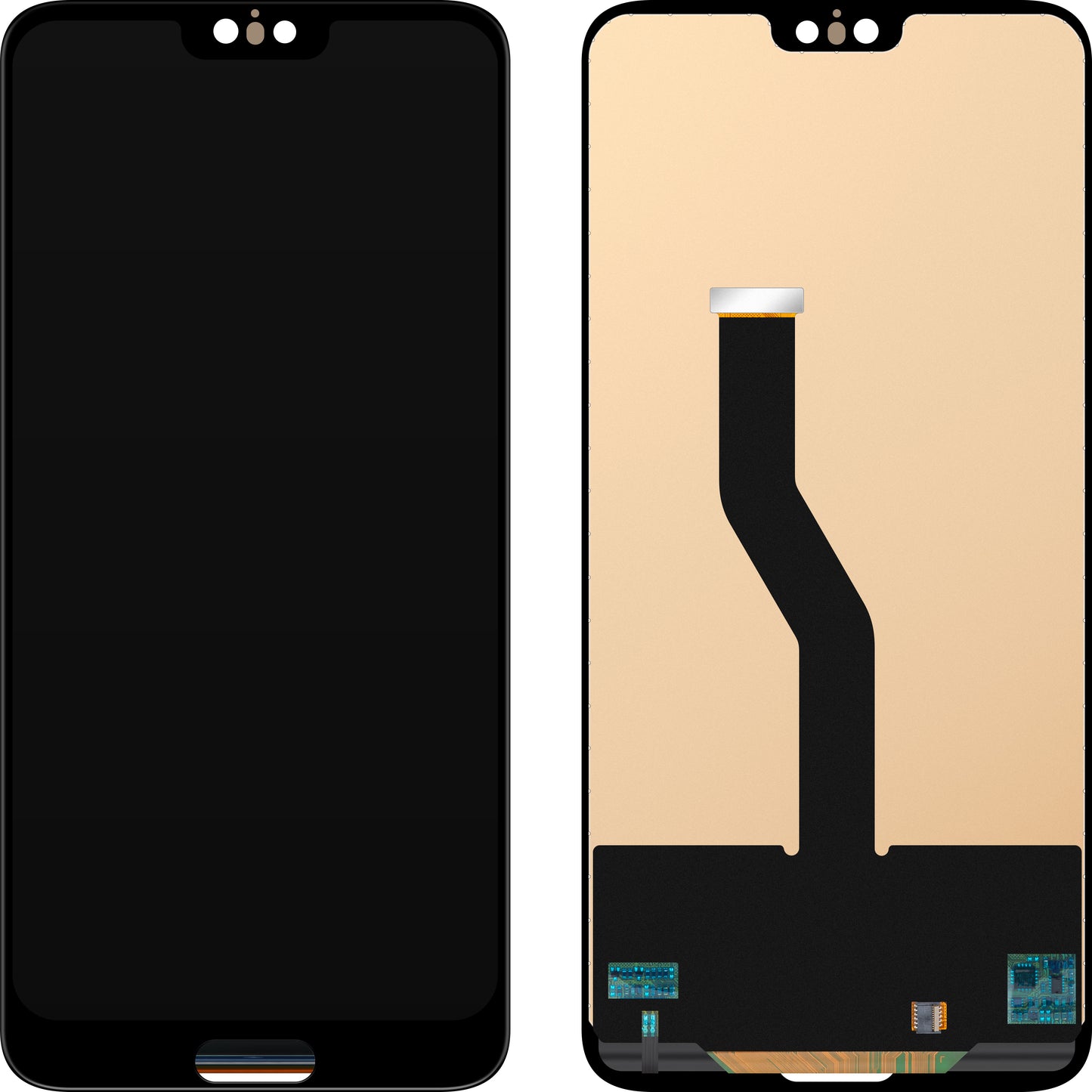 Display mit Touchscreen MP kompatibel mit Huawei P20 Pro