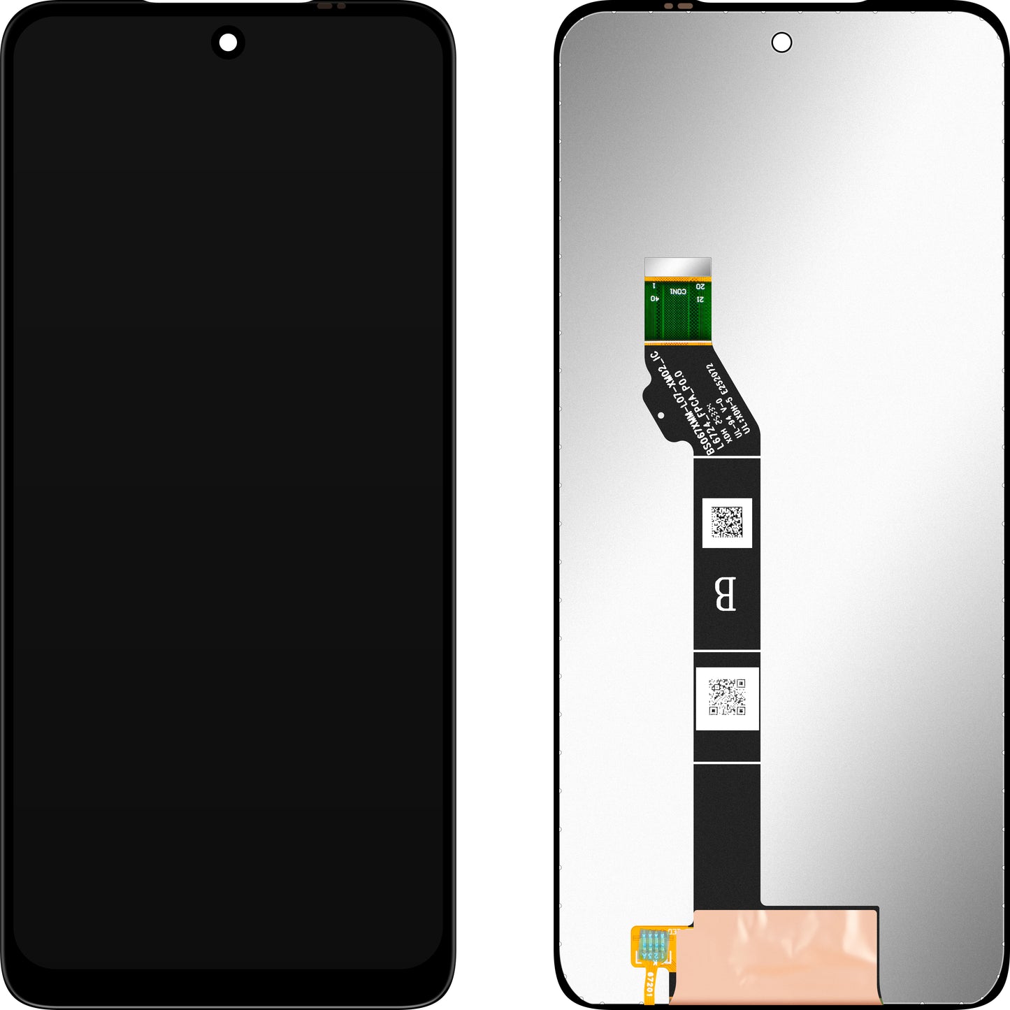 MP Touchscreen Display compatibel met Motorola Moto G17 / G17 Power