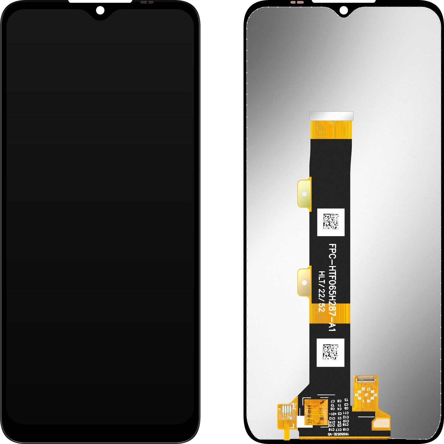 MP Touchscreen-display compatibel met Nokia G22, Herverpakt