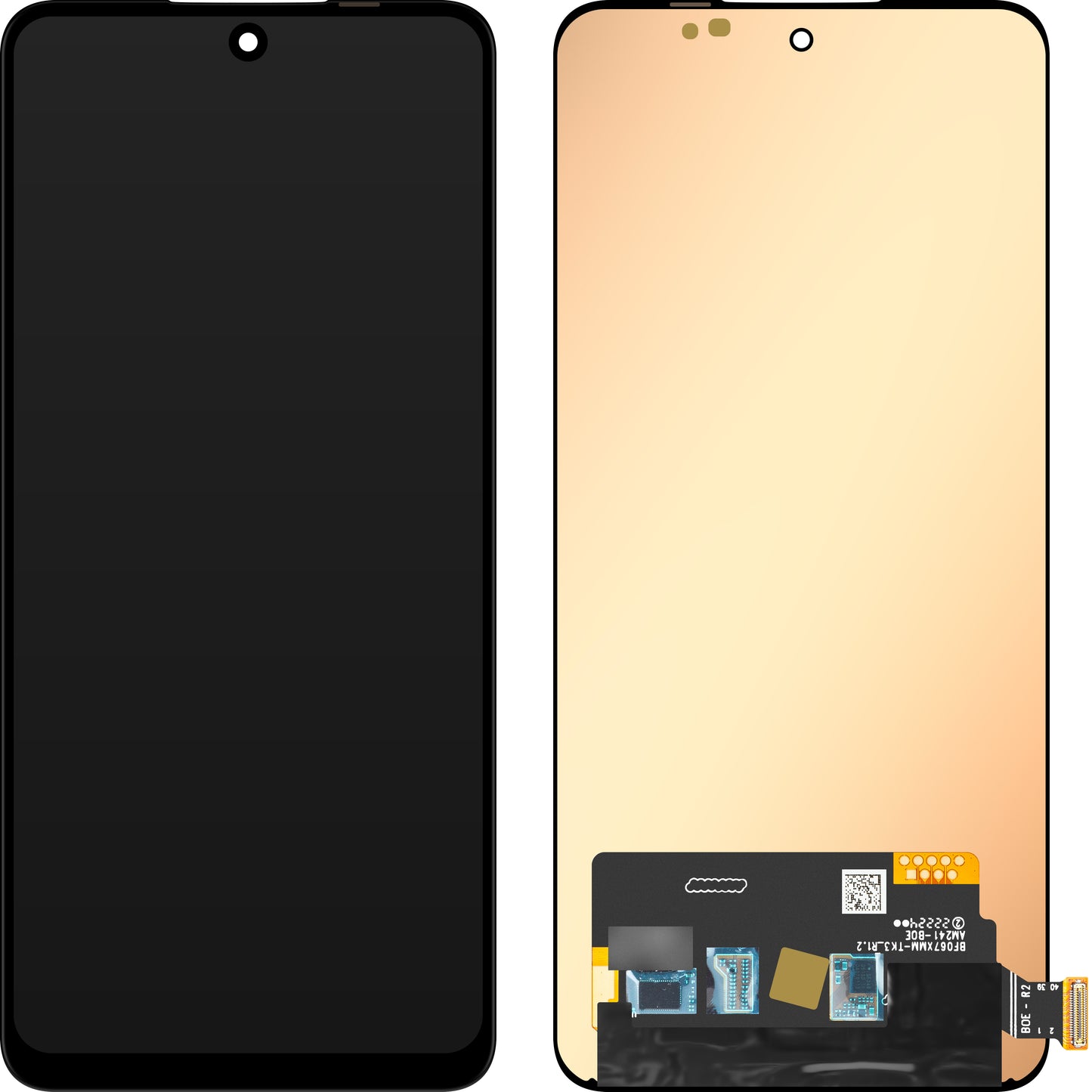 Display mit Touchscreen MP kompatibel mit OnePlus 10R / 10T, OLED-Version