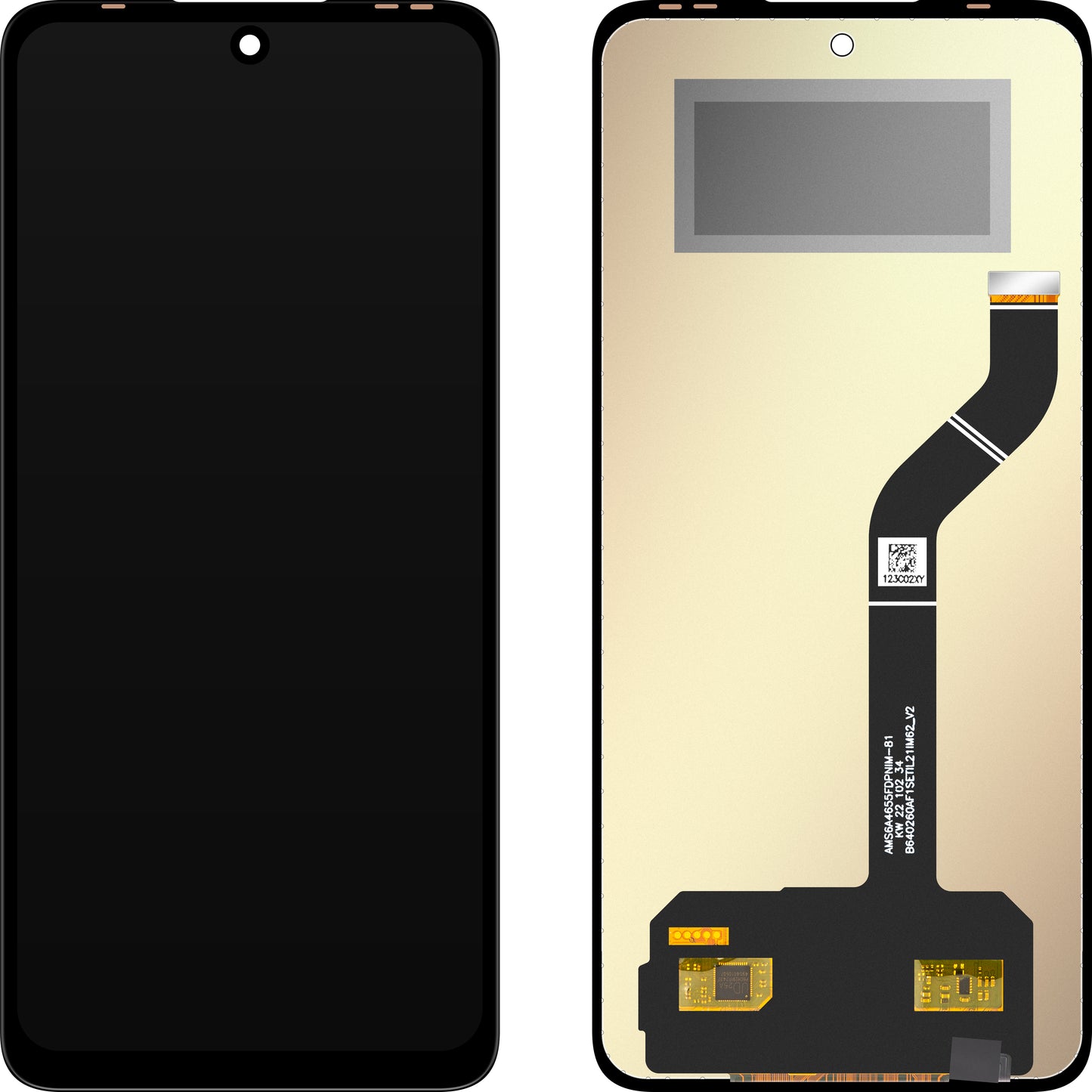 Écran avec Touchscreen MP compatible avec Xiaomi 12 Lite