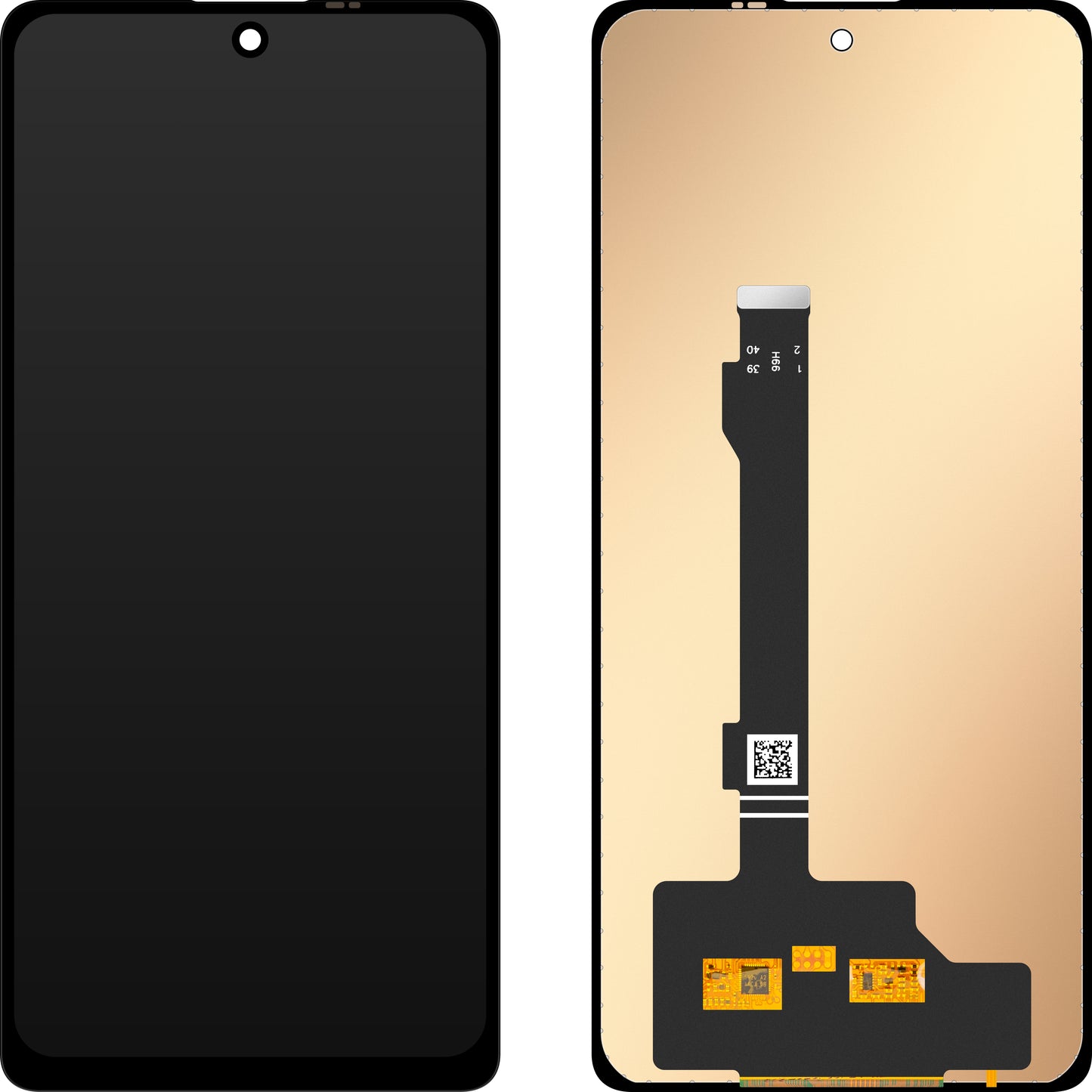 Display mit Touchscreen MP kompatibel mit Xiaomi Poco X5 Pro / Redmi Note 12 Pro 5G / Note 12 Pro+