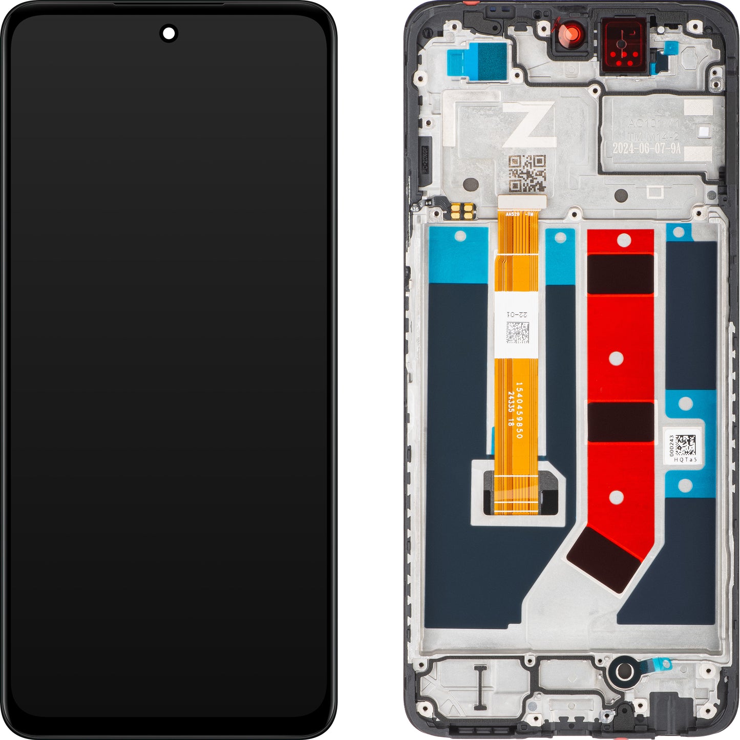 Oppo 79 Écran tactile, avec cadre, noir, Service Pack 621029000103