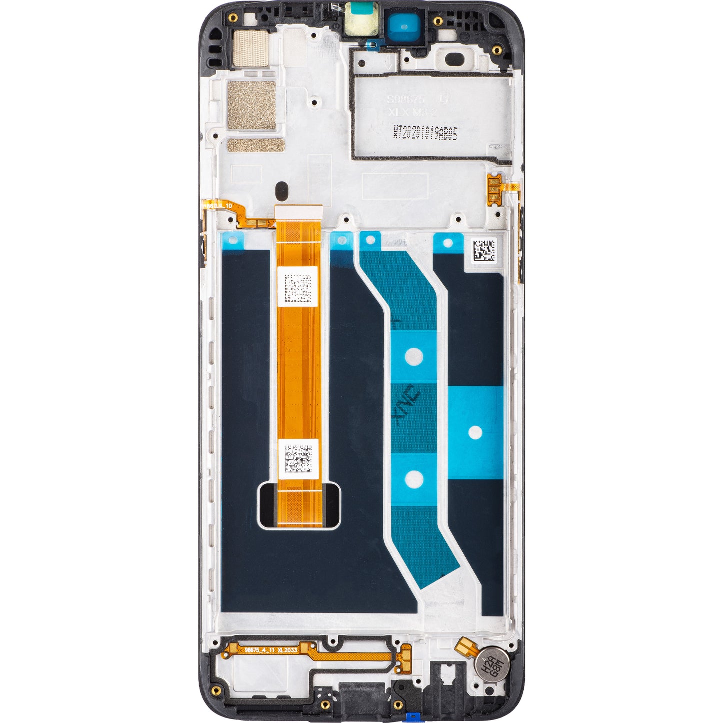 Touchscreen Display Realme 6i, mit Rahmen, Schwarz, Service Pack 4903584