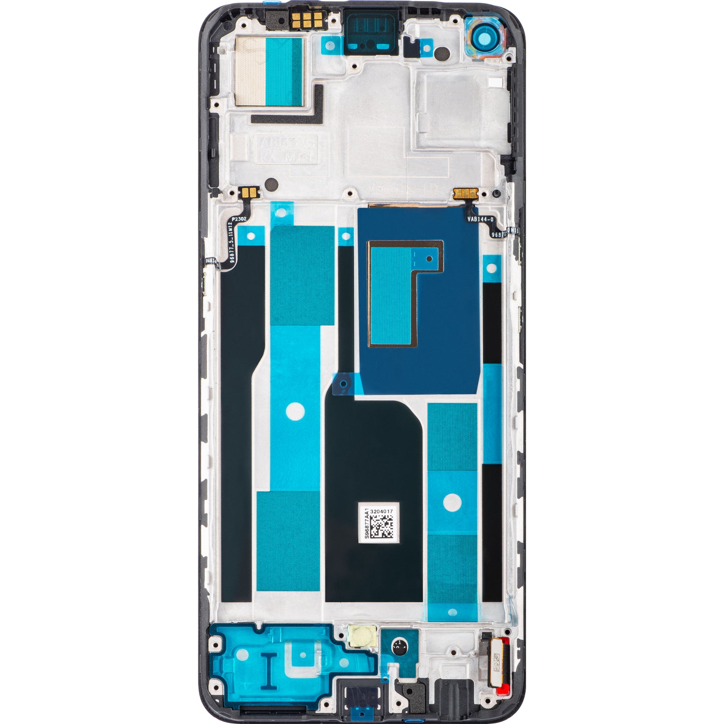 Touchscreen Display Realme 9 Pro+, mit Rahmen, Schwarz, Service Pack 4909496