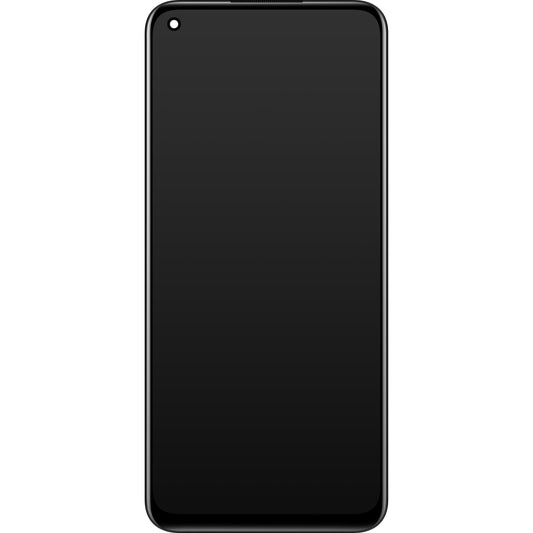 Écran tactile Realme 8, avec cadre, noir, échange 4906919