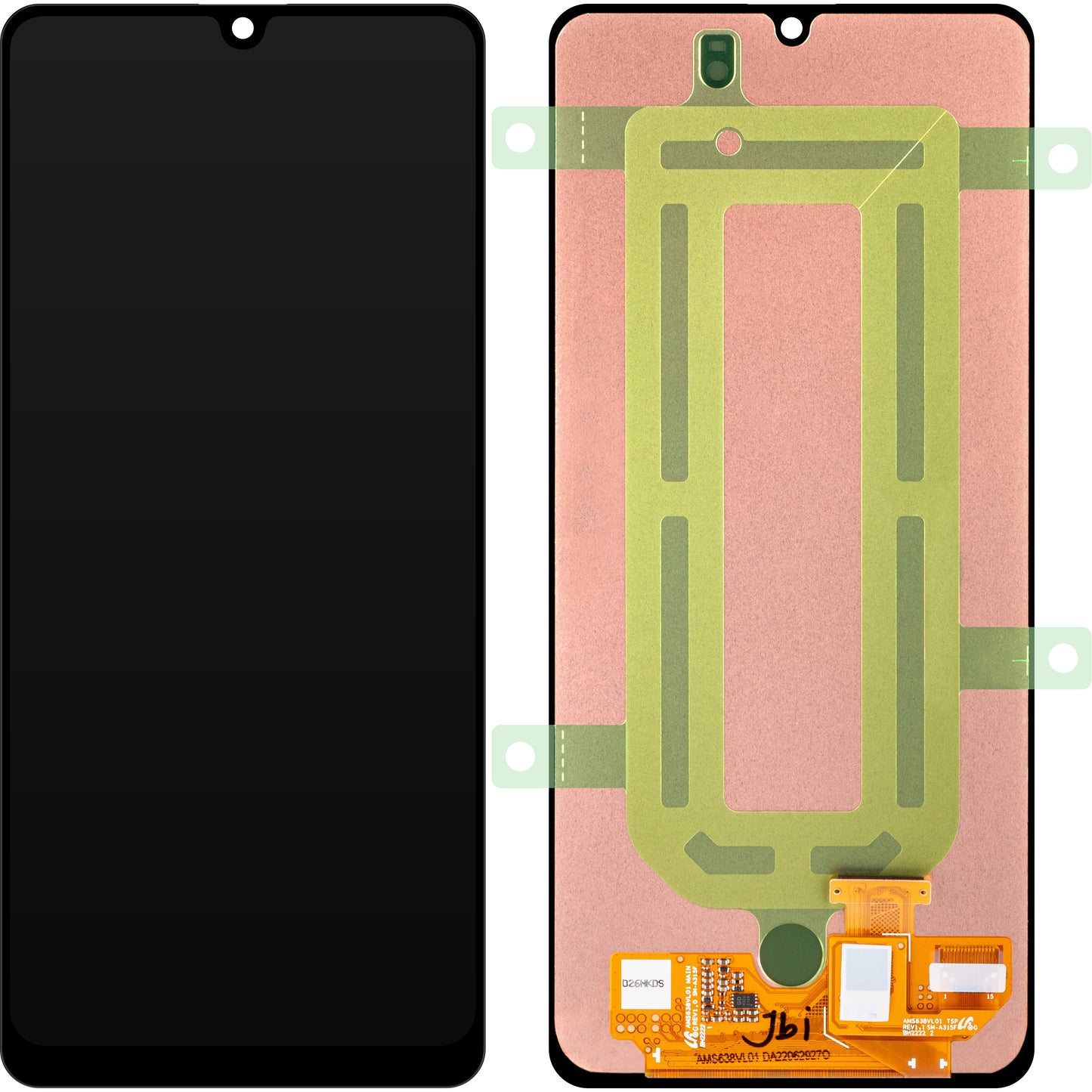 Samsung Galaxy A31 A315 Écran tactile, Service Pack GH96-1354545A