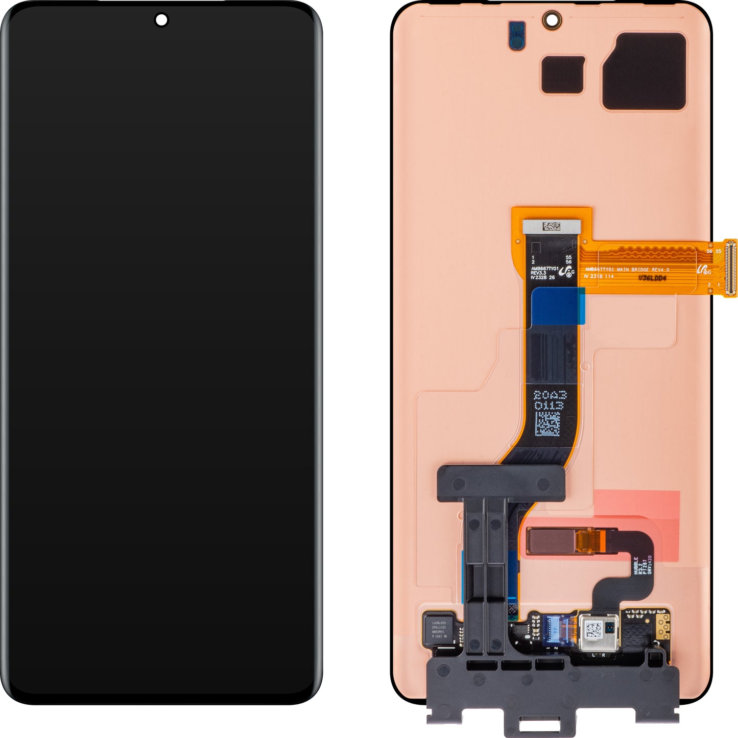 Touchscreen scherm Samsung Galaxy S20 + 5G G986 / S20 + G985, Service Pack GH96-13030A