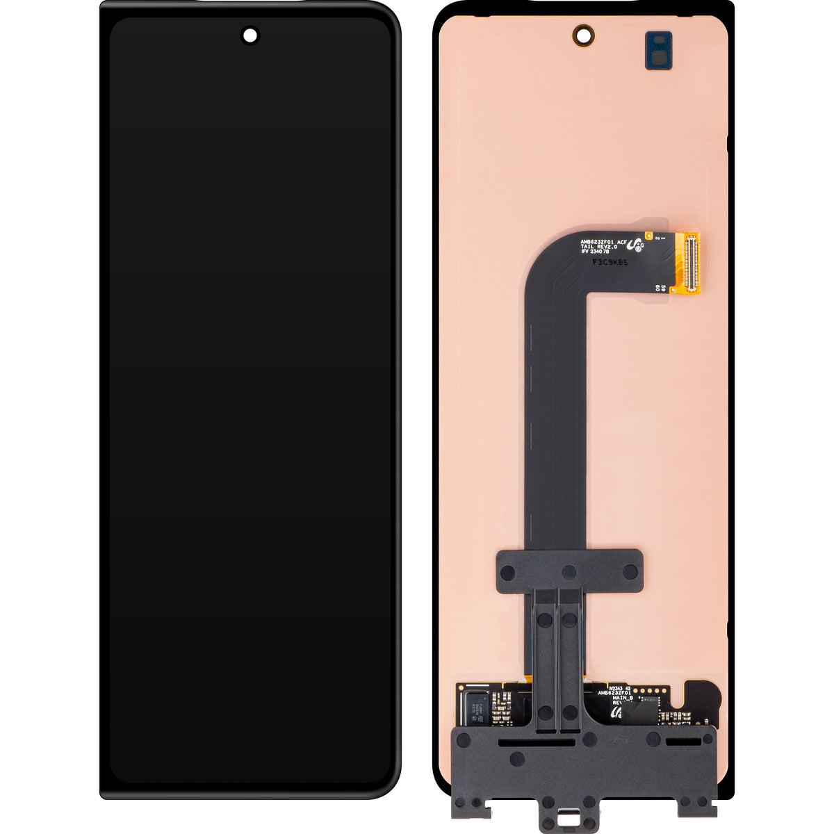 Touchscreen Display Samsung Galaxy Z Fold3 5G F926, Sub Outer, Service Pack GH82-26238A