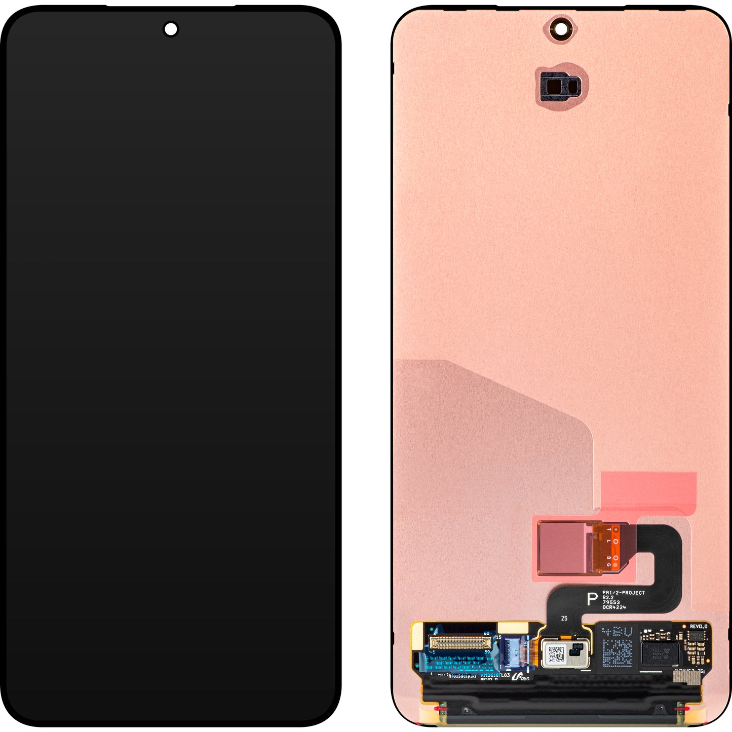 Écran tactile Samsung Galaxy S25 S931, Pack de service GH82-36327A