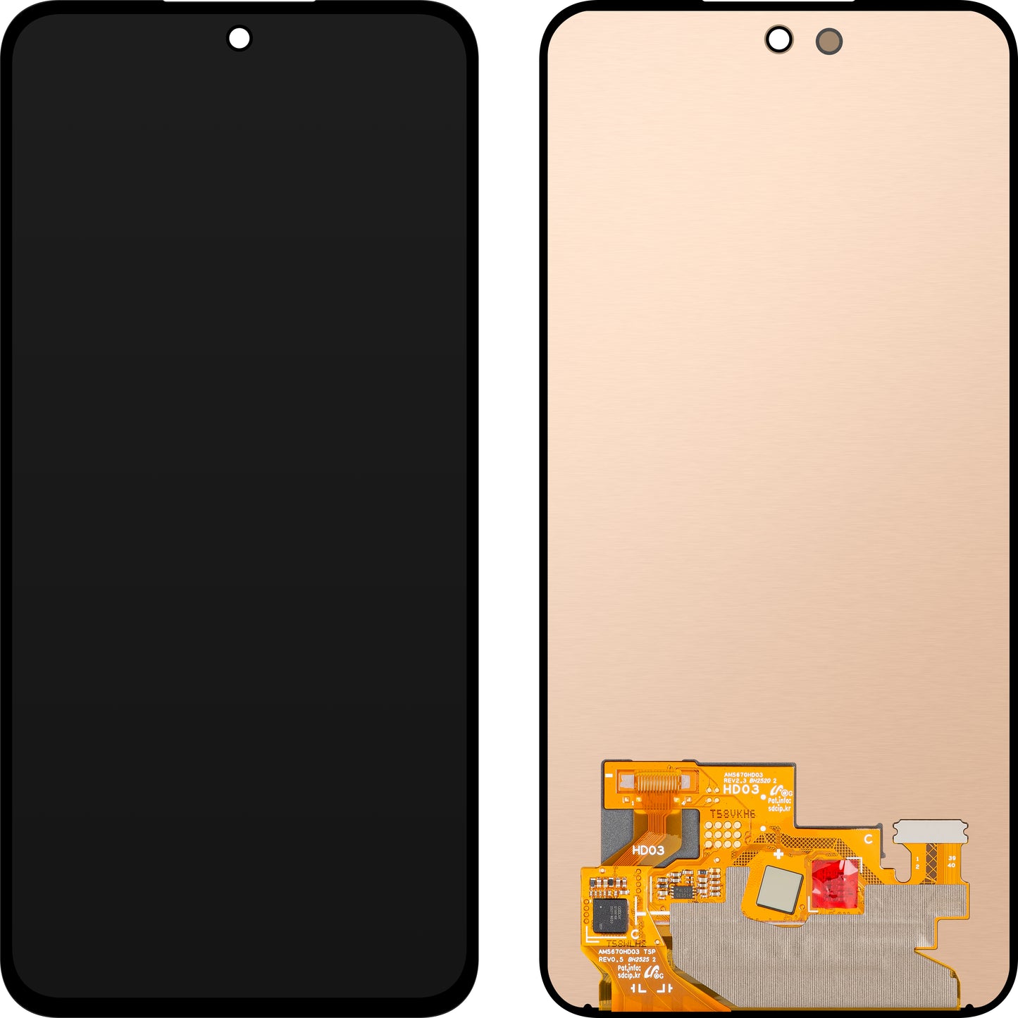 Display met Touchscreen Samsung Galaxy A56 A566, Service Pack GH82-36827A