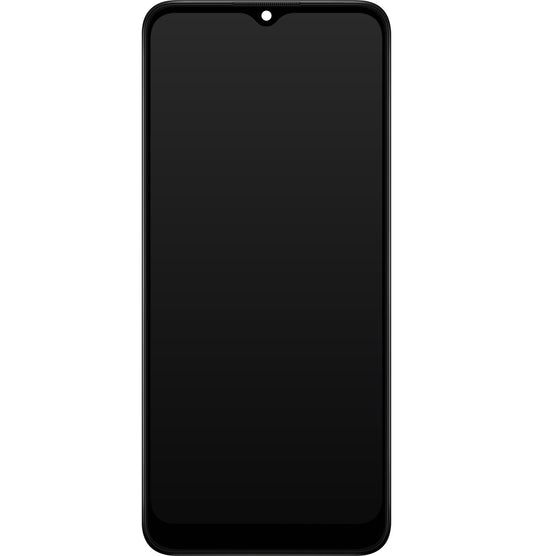 Écran tactile Samsung Galaxy A03s A037, avec cadre, version G, noir, Service Pack GH81-21233A