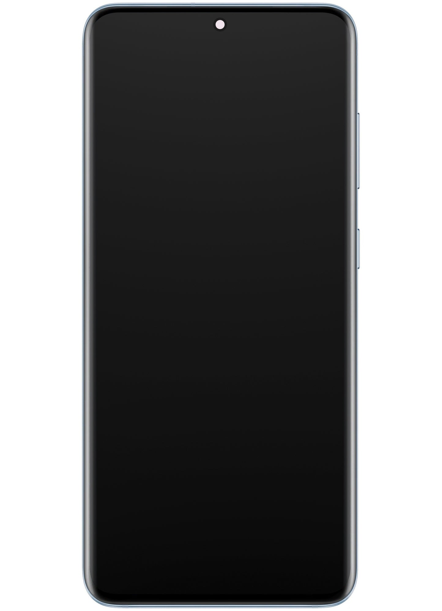 Touchscreen scherm Samsung Galaxy S20 5G G981 / S20 G980, met frame, blauw, Service Pack GH82-31432D